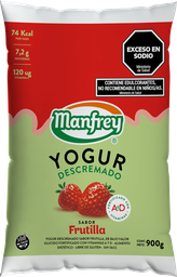 MANFREY YOGUR DESCR x1L FRUT