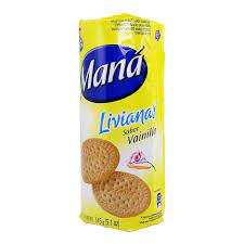 MANA GALLETA LIVIANA x136g VAINILLA