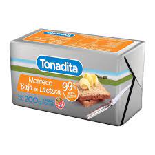 TONADITA MANTECA x200cc BAJA LACTOSA