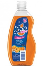 ZORRO DETERG ULTRA x500ml NAR/JENGIBRE