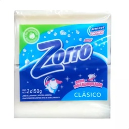 ZORRO JABON PAN 2x150g CLASICO