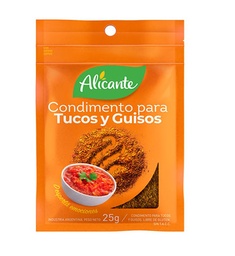 ALICANTE CONDIMENTO x25g P/TUCO