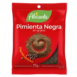 ALICANTE PIMIENTA NEGRA x25g GRANO
