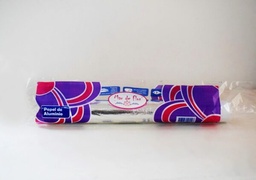 MAR DE FLOR PAPEL ALUMINIO x4m