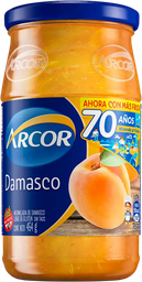 ARCOR MERMELADA x454g DAMASCO
