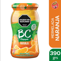 BC MERMELADA x390g NARANJA