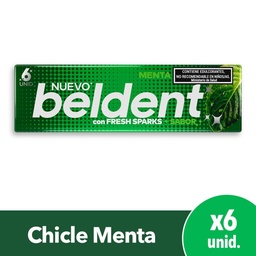 BELDENT CHICLE x1u MENTA