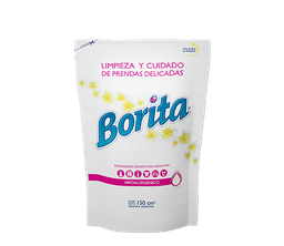 BORITA DETERGENTE P/ROPA x150ml