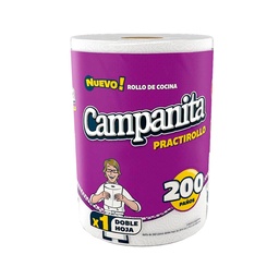 CAMPANITA PRACTIROLLO x200 PAÑOS