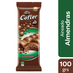 COFLER CHOCOLATE AIR x100g ALMENDRA