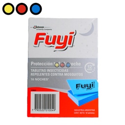 FUYI TABLETAS REPUESTO x16u