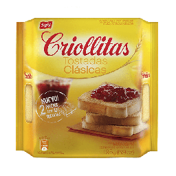 CRIOLLITAS TOSTADAS x200g CLASICAS