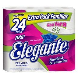 ELEGANTE PAPEL HIG 24x30m ALOE