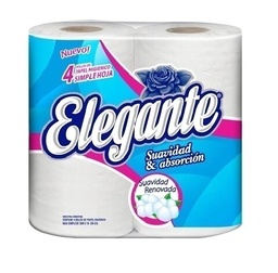 ELEGANTE PAPEL HIG 4x30m S/H BLANCO