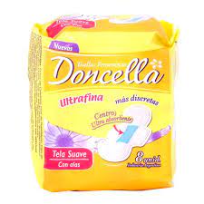 DONCELLA TOALLA ULTRAFINA x8u SUAVE