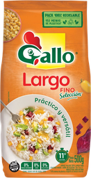 GALLO ARROZ x500g LARGO FINO