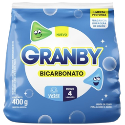 GRANBY JAB POLVO x400g LAV MANO LIMON
