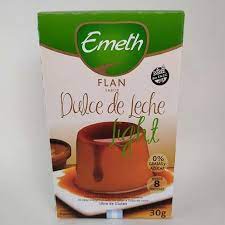 EMETH FLAN x30g DULCE DE LECHE LIGHT