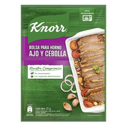 KNORR COND BOLSA HORNO x21g CEB AJO