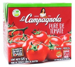 LA CAMPAGNOLA TOMATE PURE x520g