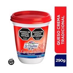 LA PAULINA QUESO CREMA x290g CLASICO