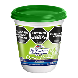 LA PAULINA QUESO CREMA x290g LIGHT