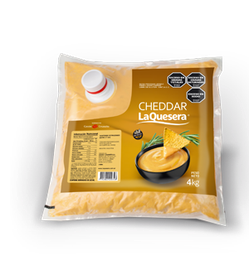 LA QUESERA CHEDDAR UNT x3KG POUCH