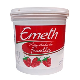 EMETH MERMELADA x5.5KG FRUTILLA BALDE