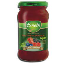 EMETH MERMELADA x390g FRUTOS LIGHT