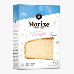 MORIXE BIZCOCHUELO x540g VAINILLA