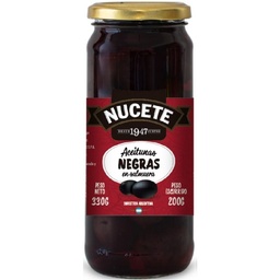 NUCETE ACEITUNA NEGRA x330g FRASCO