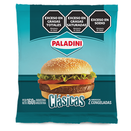 PALADINI HAMBURGUESAS x2u CLASICAS