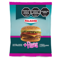 PALADINI HAMBURGUESAS x2u MAS FINAS