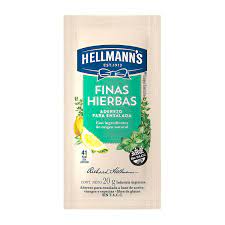 HELLMANNS ADEREZO FINAS HIERBAS 90x20g