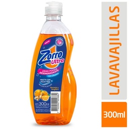 ZORRO DETERG ULTRA x300ml NARANJA & JENGIBRE