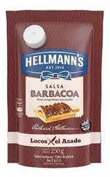 HELLMANNS SALSA BARBACOA x250g DP