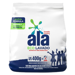ALA JAB POLVO x400g LAV MANO ECOLAV