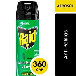 RAID AEROSOL x360cc POLILLAS