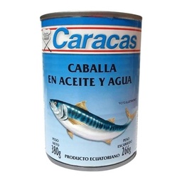 CARACAS CABALLA x380g ACEITE