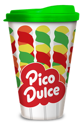 PICO DULCE VASO PLASTICO C/10 CHUPETIN