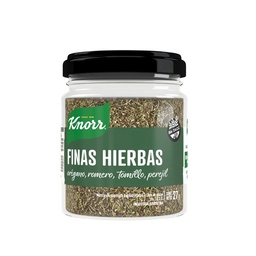 KNORR MIX ESPECIAS x27g FINAS HIERBAS FRASCO