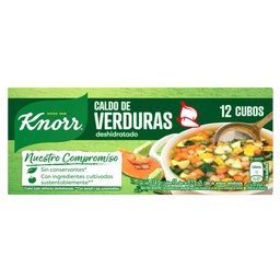 KNORR CALDO CUBITO x12u VERDURA