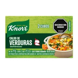KNORR CALDO CUBITO x2u VERDURA