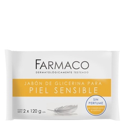 FARMACO JABON GLIC x120g NEUTRO