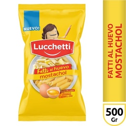 LUCCHETTI FIDEO x500g MOSTACHOL AL HUEVO