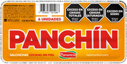 PANCHIN SALCHICHAS x6u