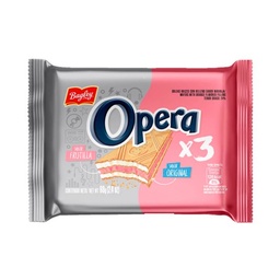 BAGLEY GALLETA OPERA x68g FRUTILLA
