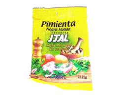 ITAL PIMIENTA NEGRA x25g MOLIDA