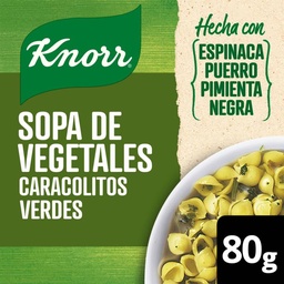 KNORR SOPA VEG x80g PASTA VERDE