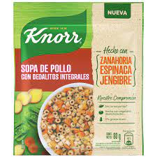 KNORR SOPA C/FIDEOS x80g DEDA INTEG